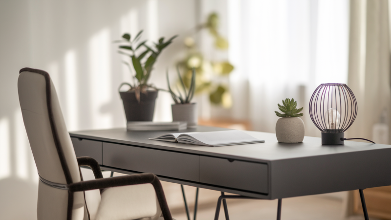 Comment créer un espace de travail inspirant à la maison ?
