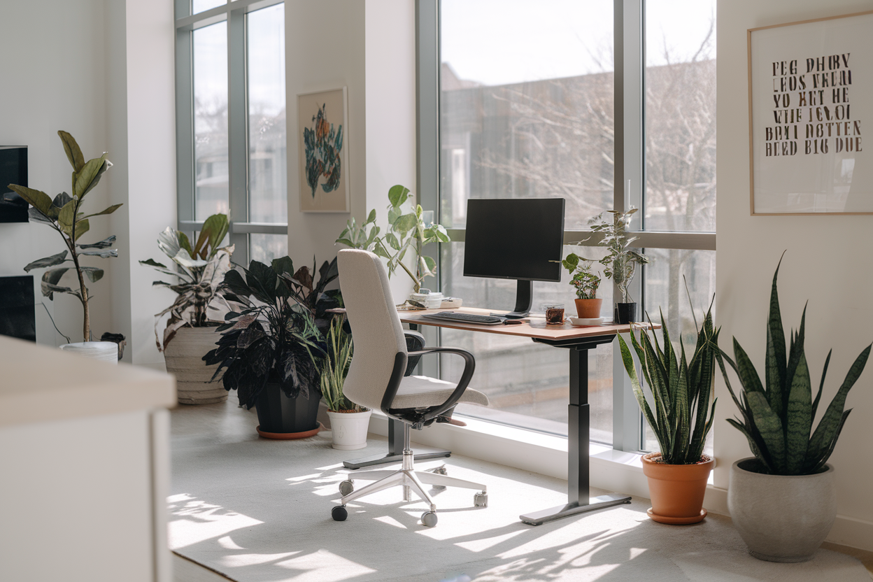 Comment créer un espace de travail inspirant à la maison ?