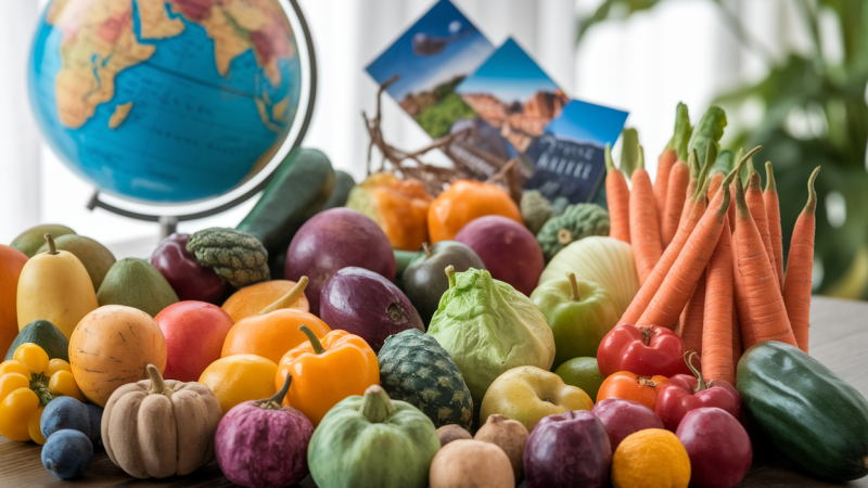 Alimentation locale et bien-être : enseignements nutritionnels rapportés de vos voyages
