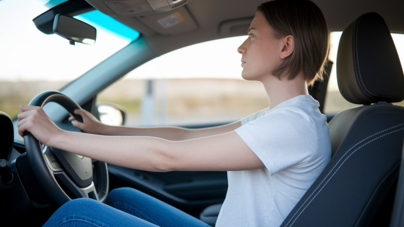 L&rsquo;ergonomie au volant : postures pour éviter les douleurs dorsales