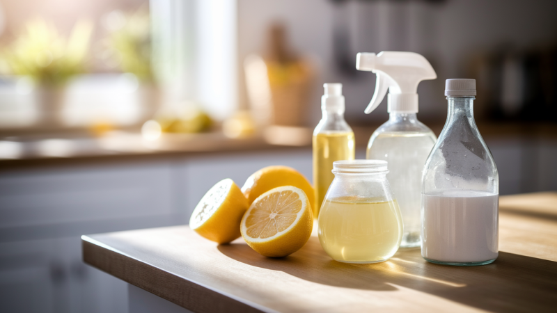 Fabriquer ses produits d&rsquo;entretien naturels pour un foyer sain et harmonieux