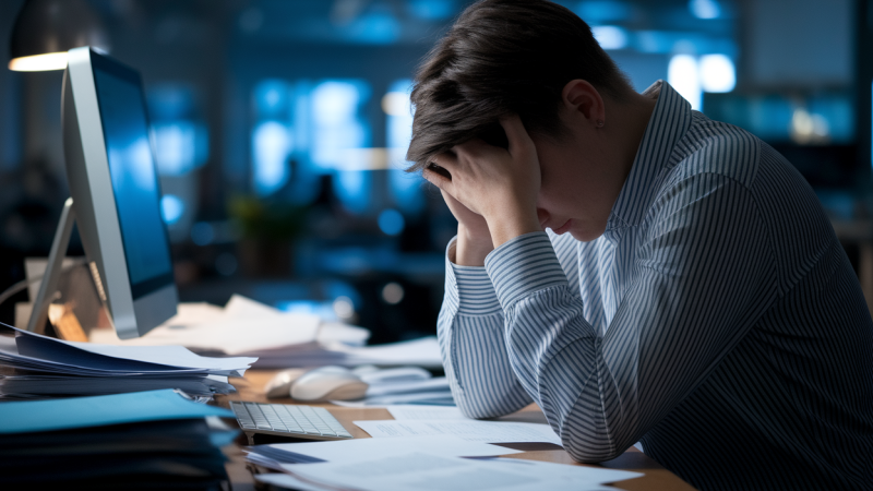 Le burnout professionnel: signes de fatigue à ne jamais ignorer
