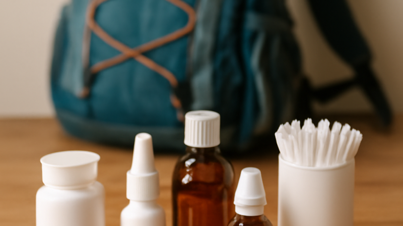 Pharmacie de voyage : essentiels santé pour partir serein